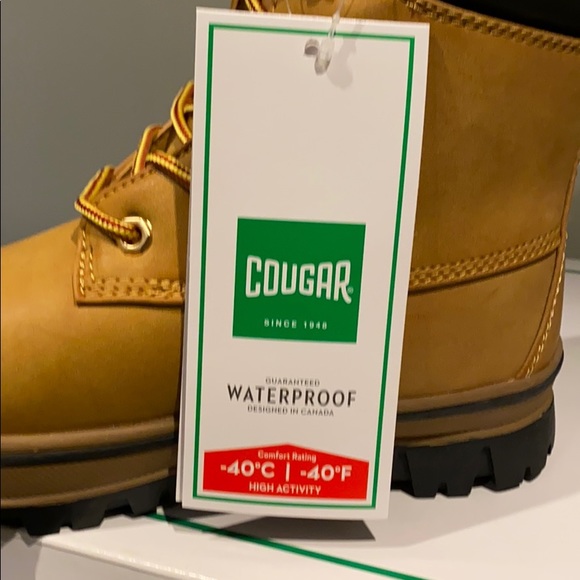 Cougar junior boys timberland style winter boots - Picture 3 of 5